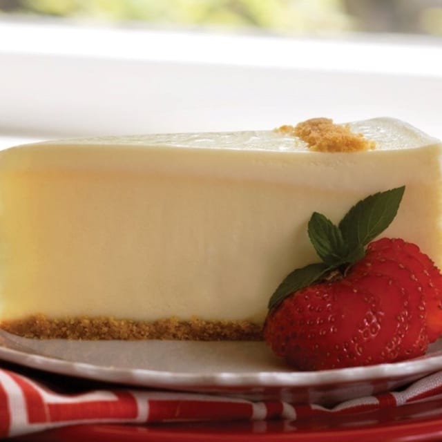 Plain NY Cheesecake.