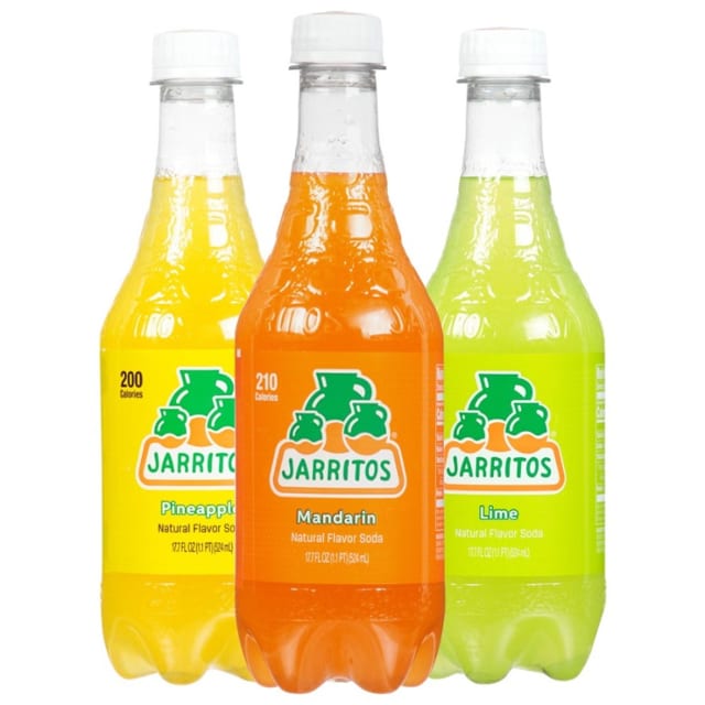 Jarritos Pineapple Soda.