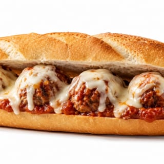 Meatball Parmigiana Sub