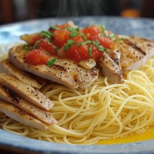Chicken Capellini.
