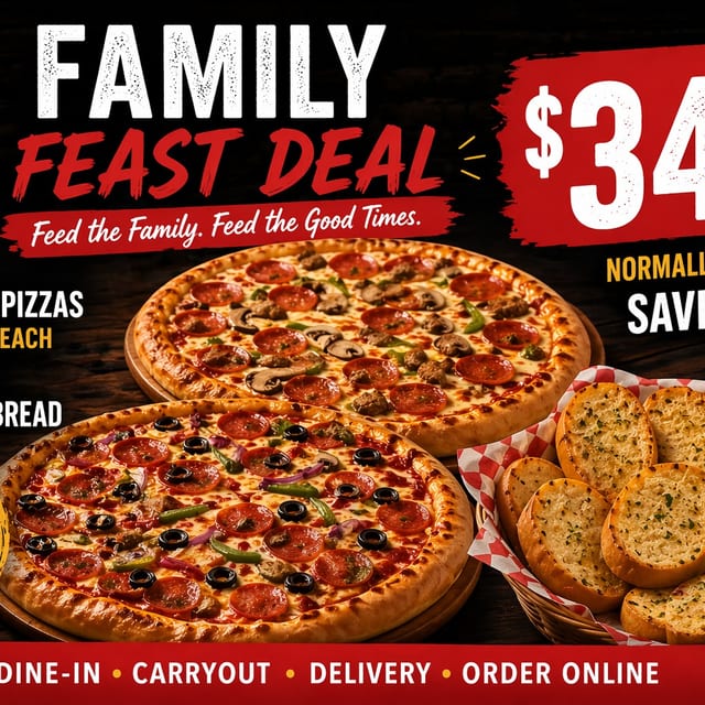 👪 Family Feast Deal (For a Limited Time).