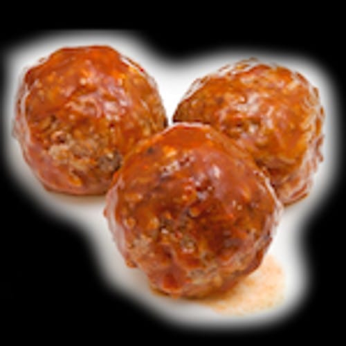 3 Meatballs with Marinara.