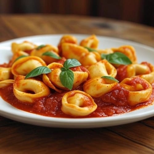 Tortellini Marinara.
