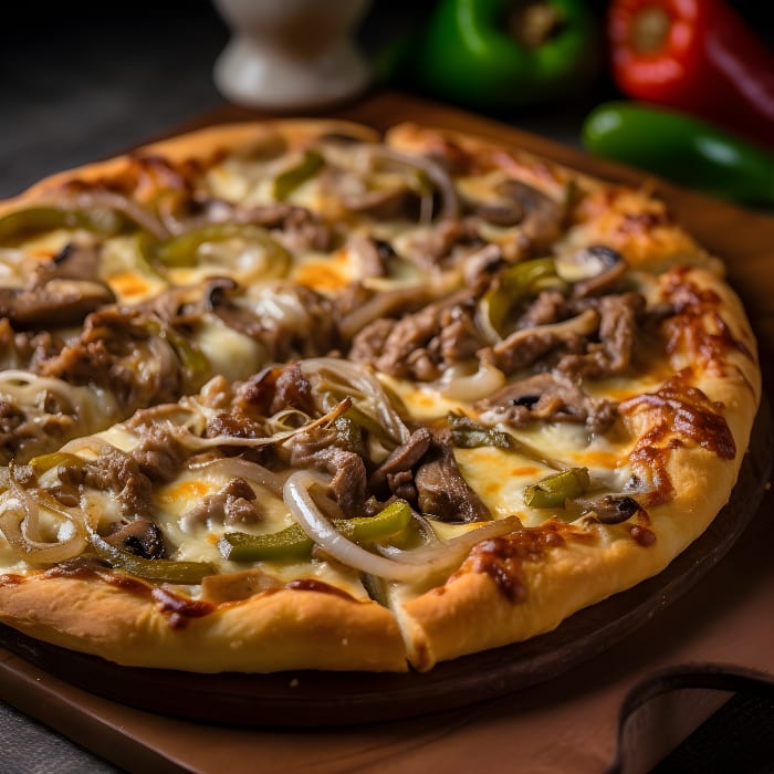 Philly Cheese Steak - 12" Medium.