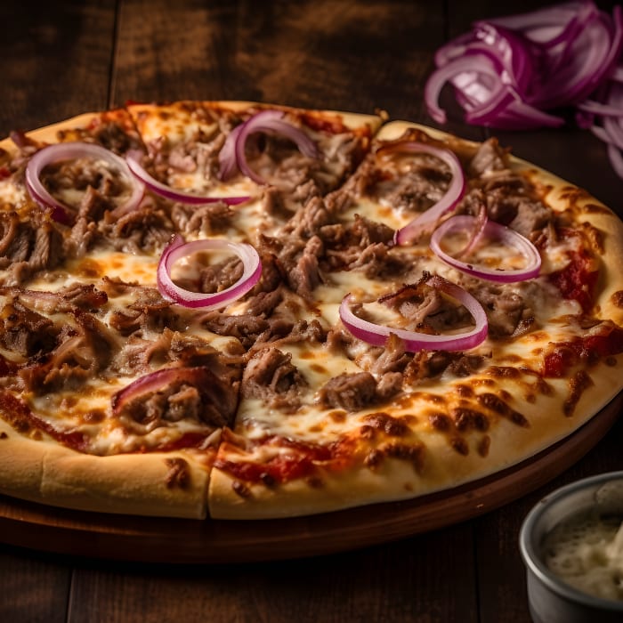 BBQ Pulled Pork - 16" X-Large.