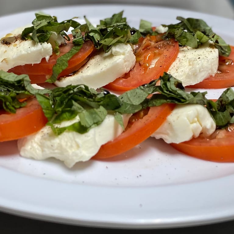 Fresh Caprese Salad and Italian Delights