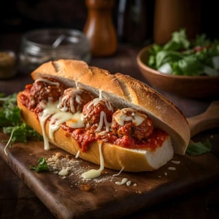 Meatball Parmigiana