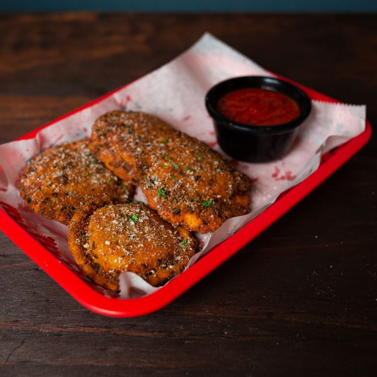 Savor our authentic ravioli